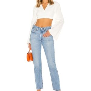 Levi's Light Blue Straight Leg Jeans